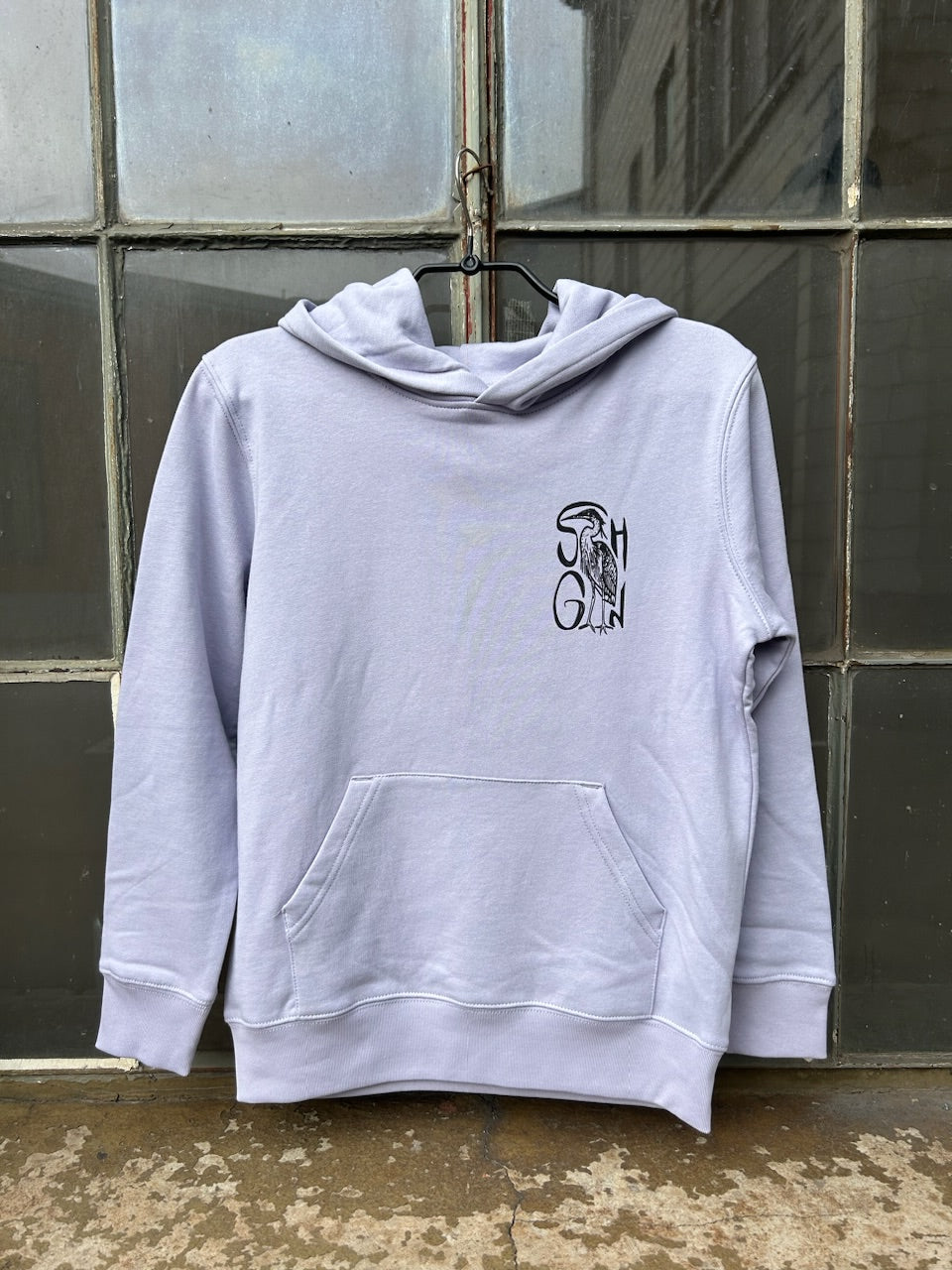 Shotgun Kids Hoodie | Sir Fish a Lot - flieder