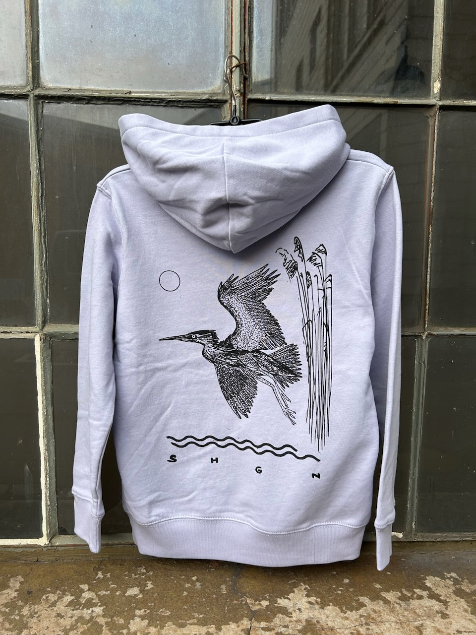 Shotgun Kids Hoodie | Sir Fish a Lot - flieder