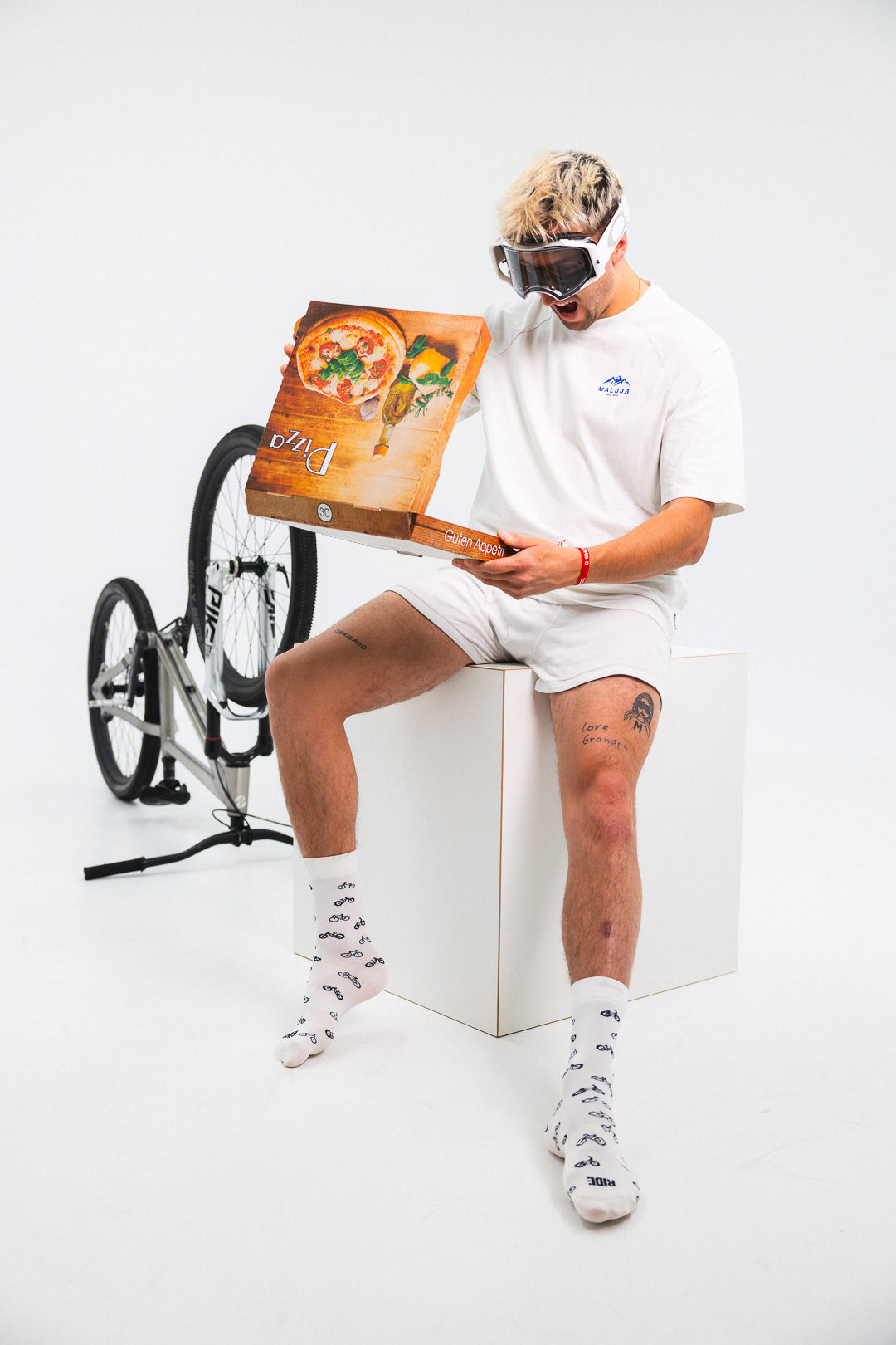 Korbisquad socks | Ride Bikes | white