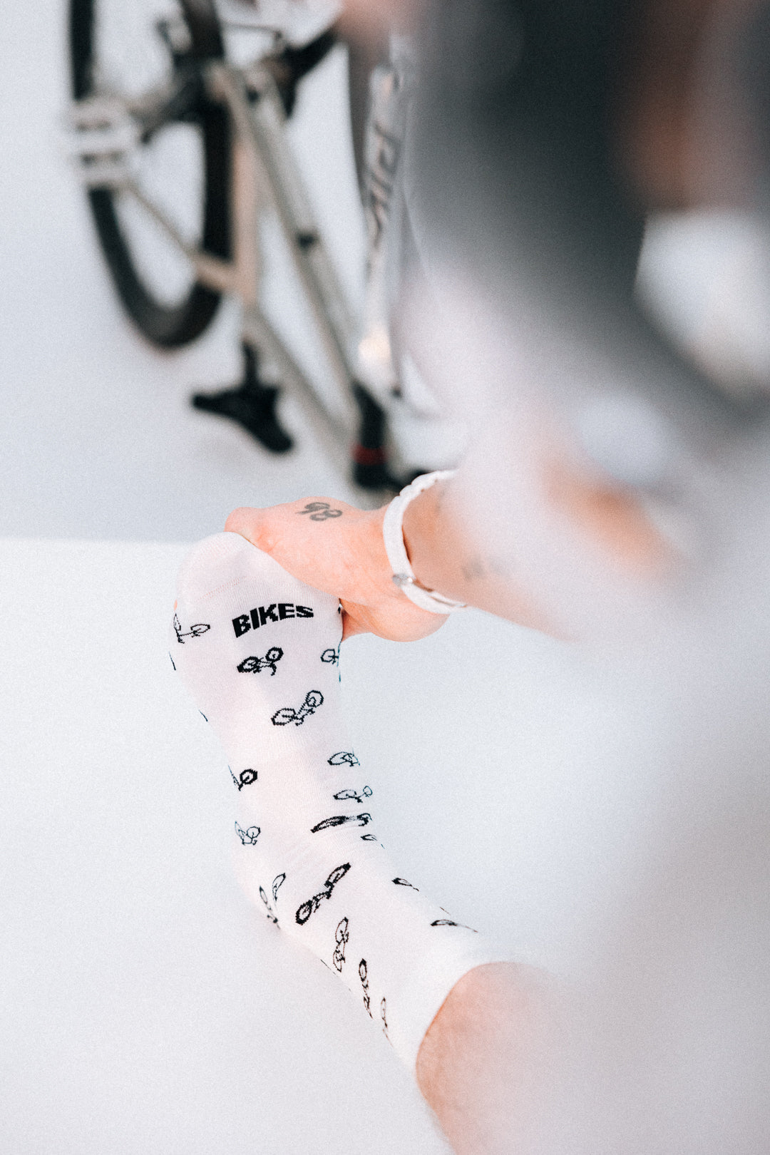Korbisquad socks | Ride Bikes | white