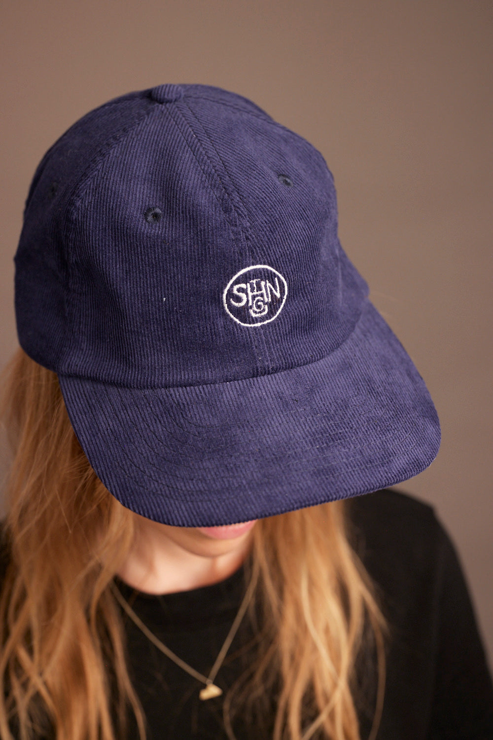 Casquette en denim rétro Shotgun | Jusqu'au bloc
