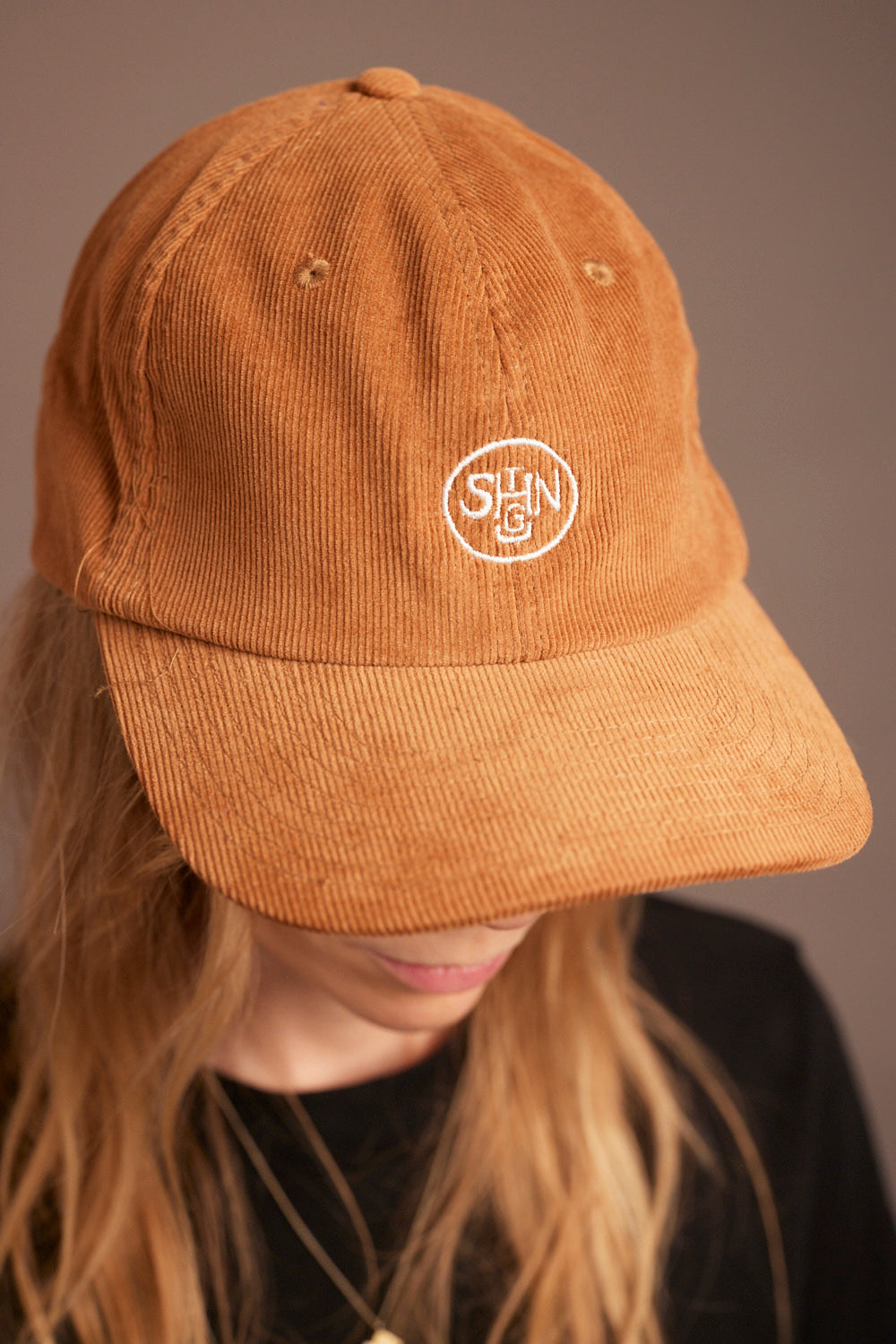 Casquette en denim rétro Shotgun | Jusqu'au bloc
