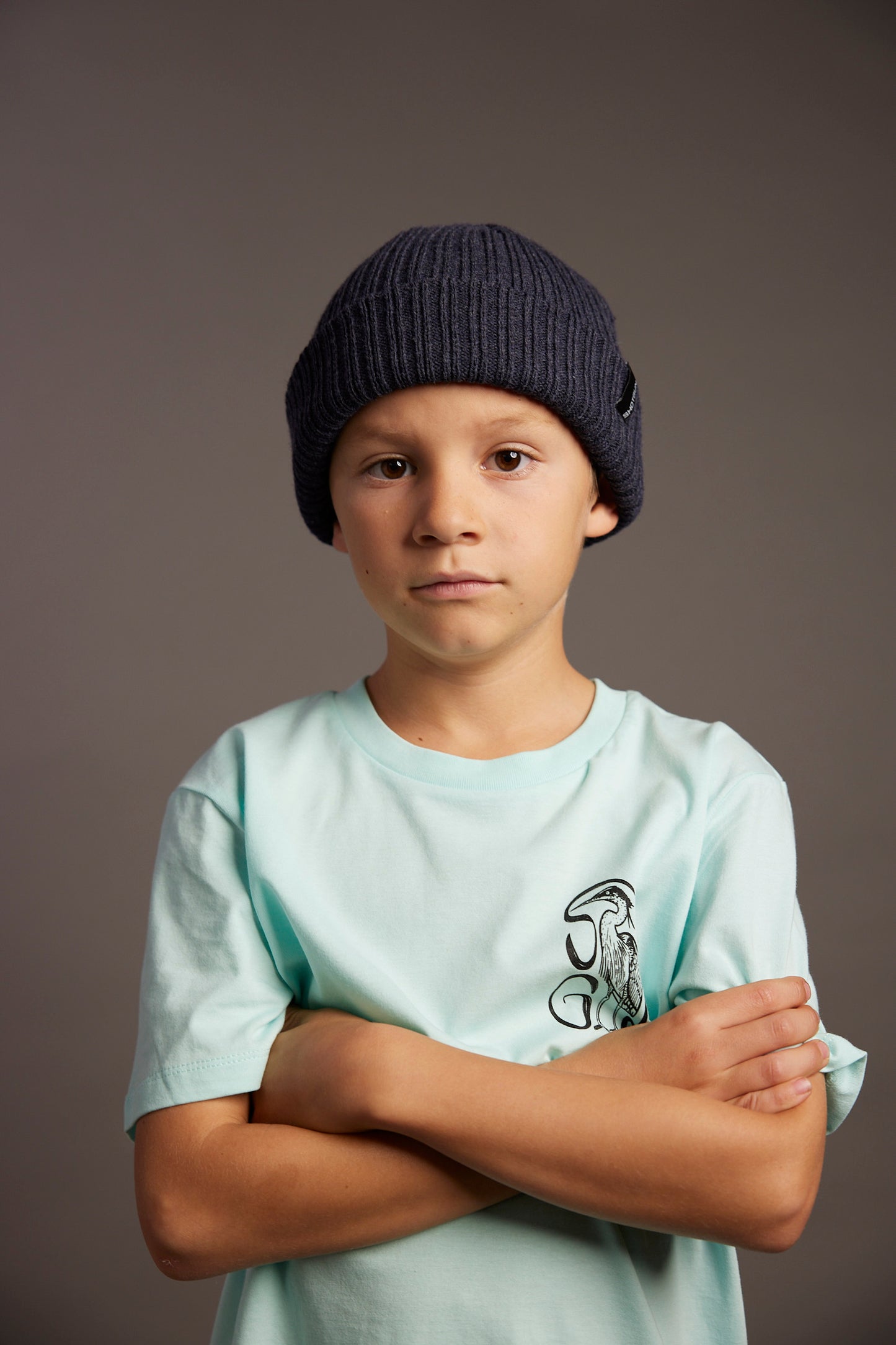 Shotgun Beanie Fisherman Kids | Mini Logo