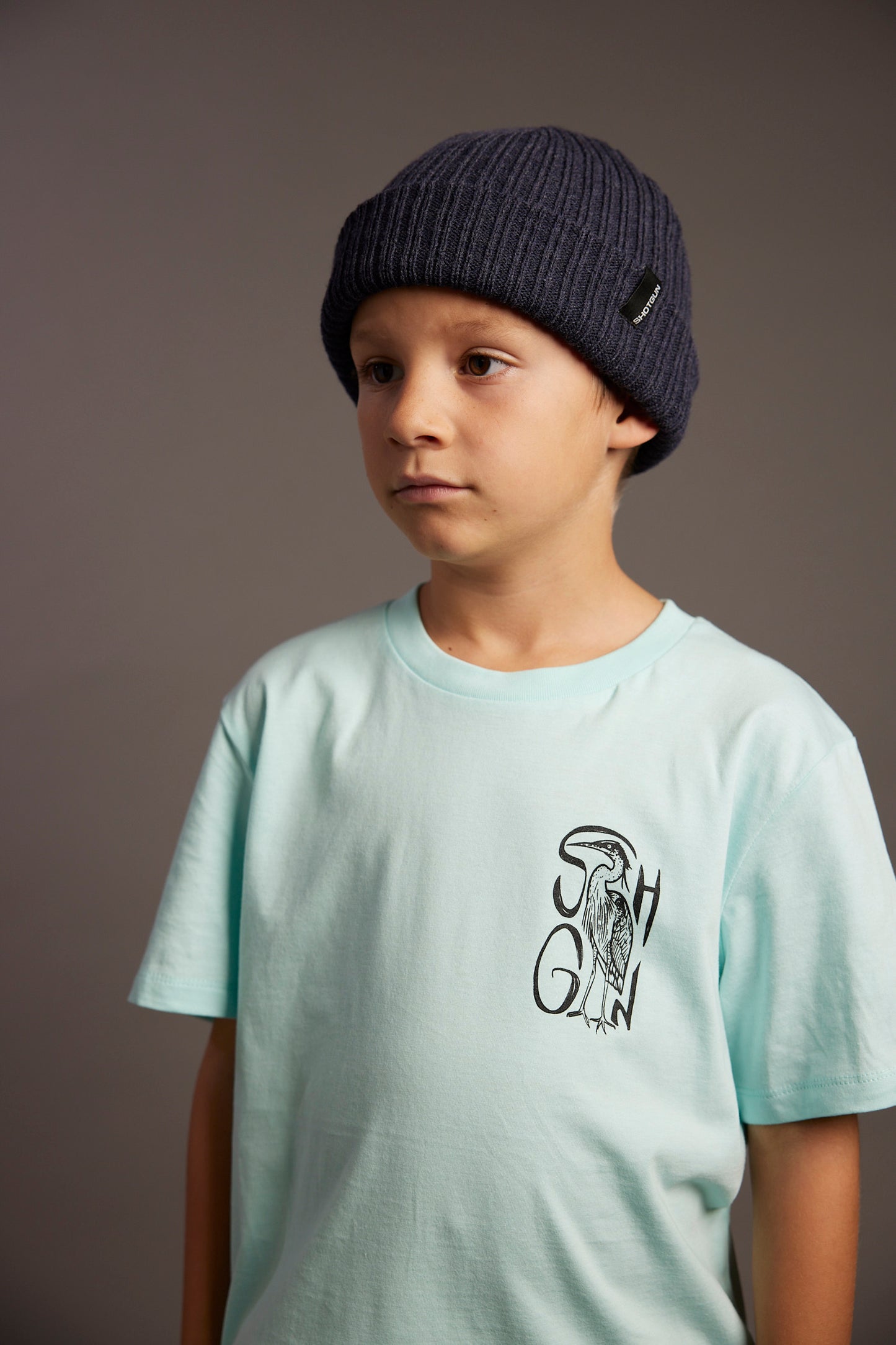 Shotgun Beanie Fisherman Kids | Mini Logo