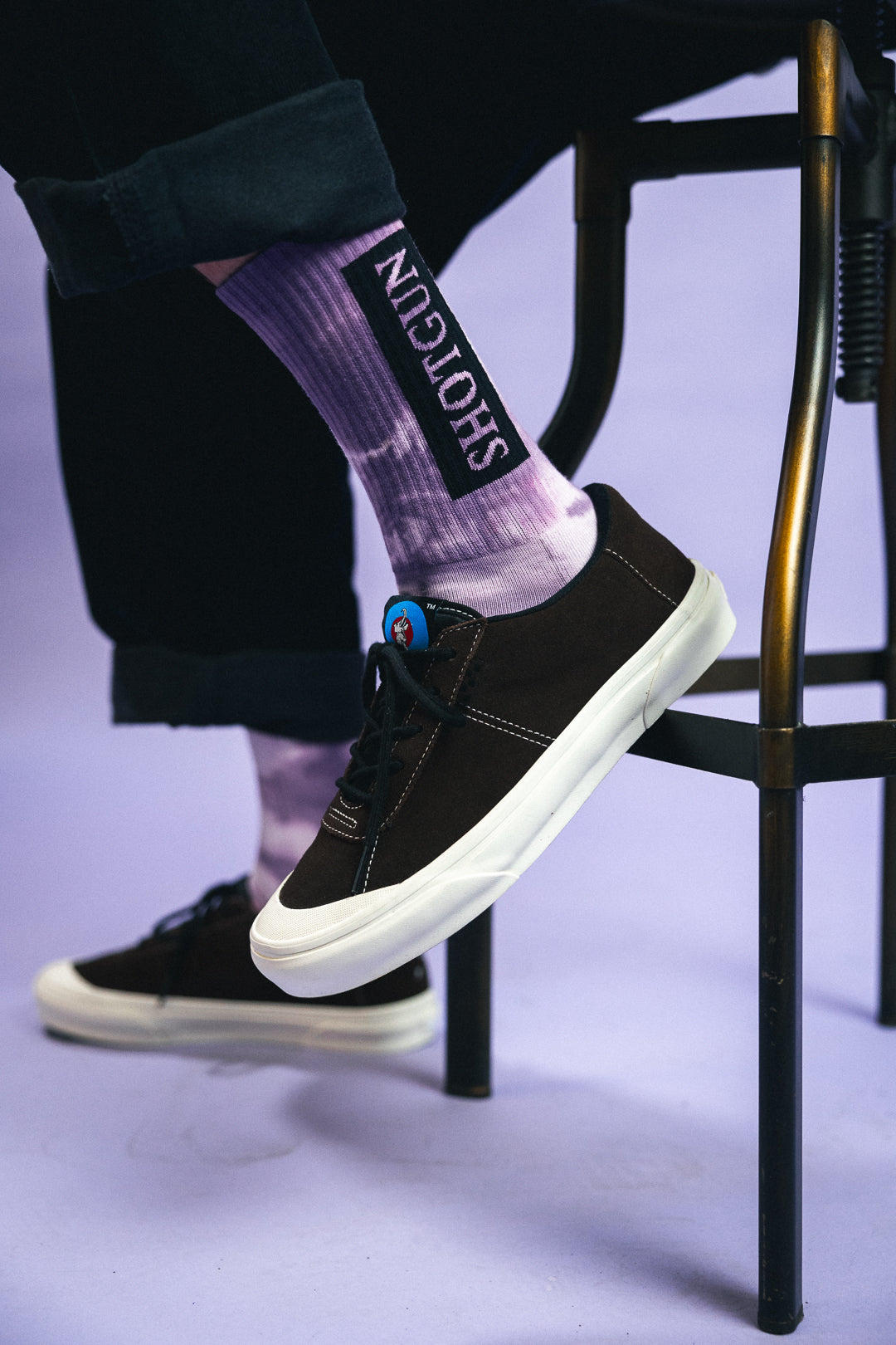 Shotgun Batik Socken | Block Logo