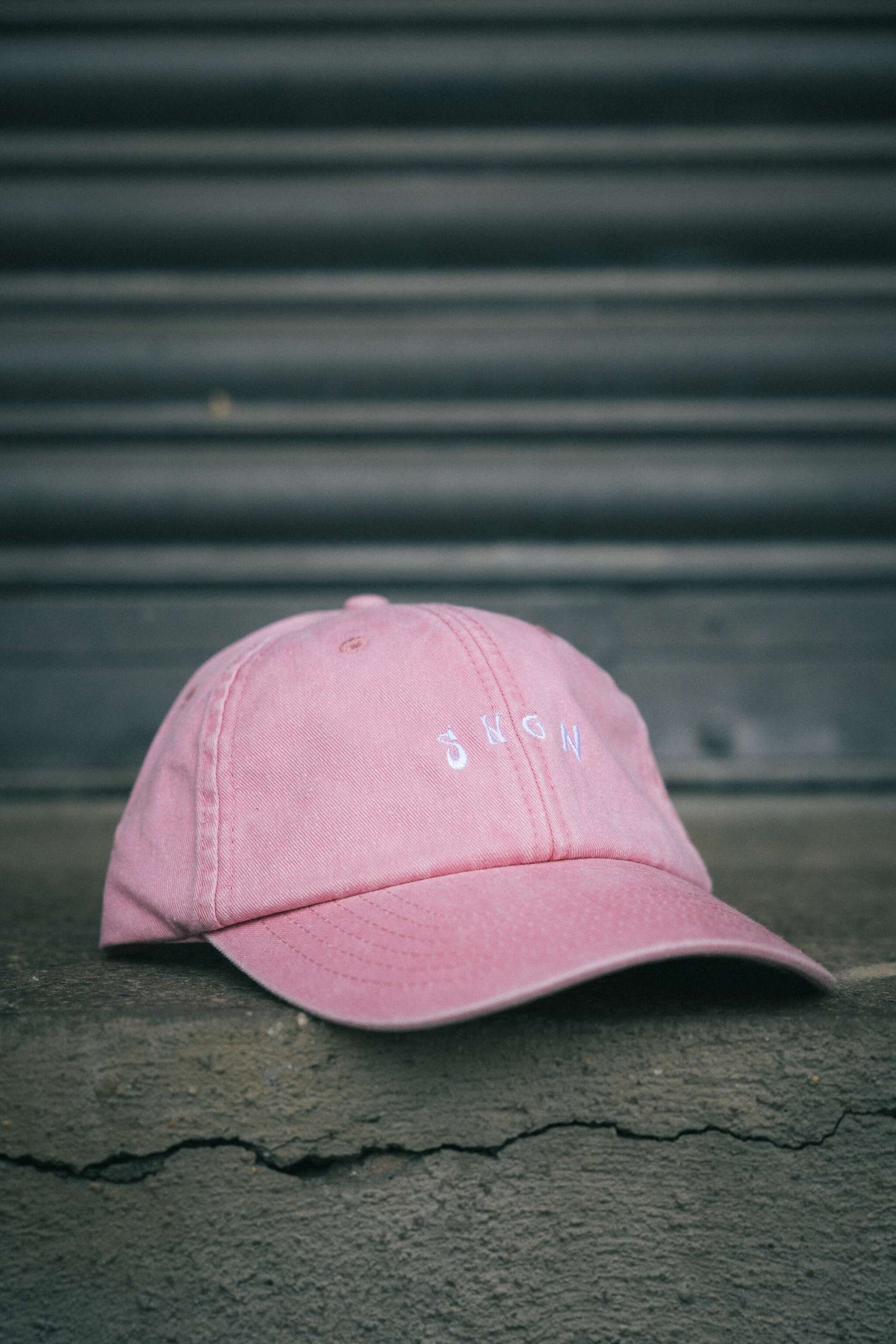 Casquette en denim rétro Shotgun | Jusqu'au bloc