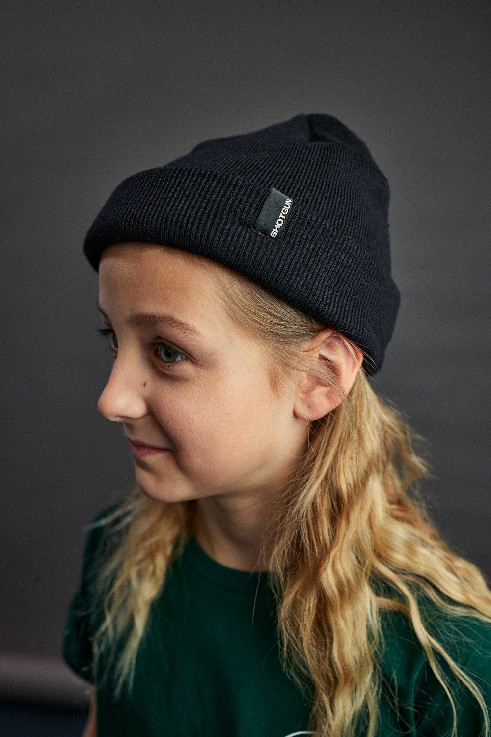 Bonnet de fusil de chasse court Fisher Kids| Mini-logo SG