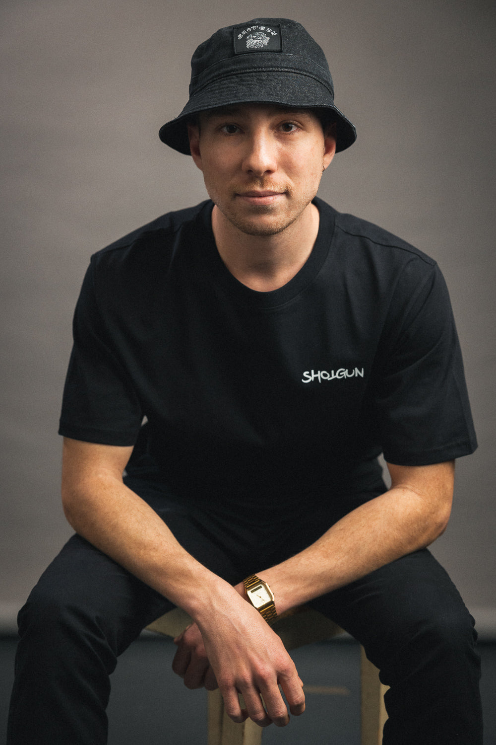 Shotgun Denim Bucket Hat | Harry Otter