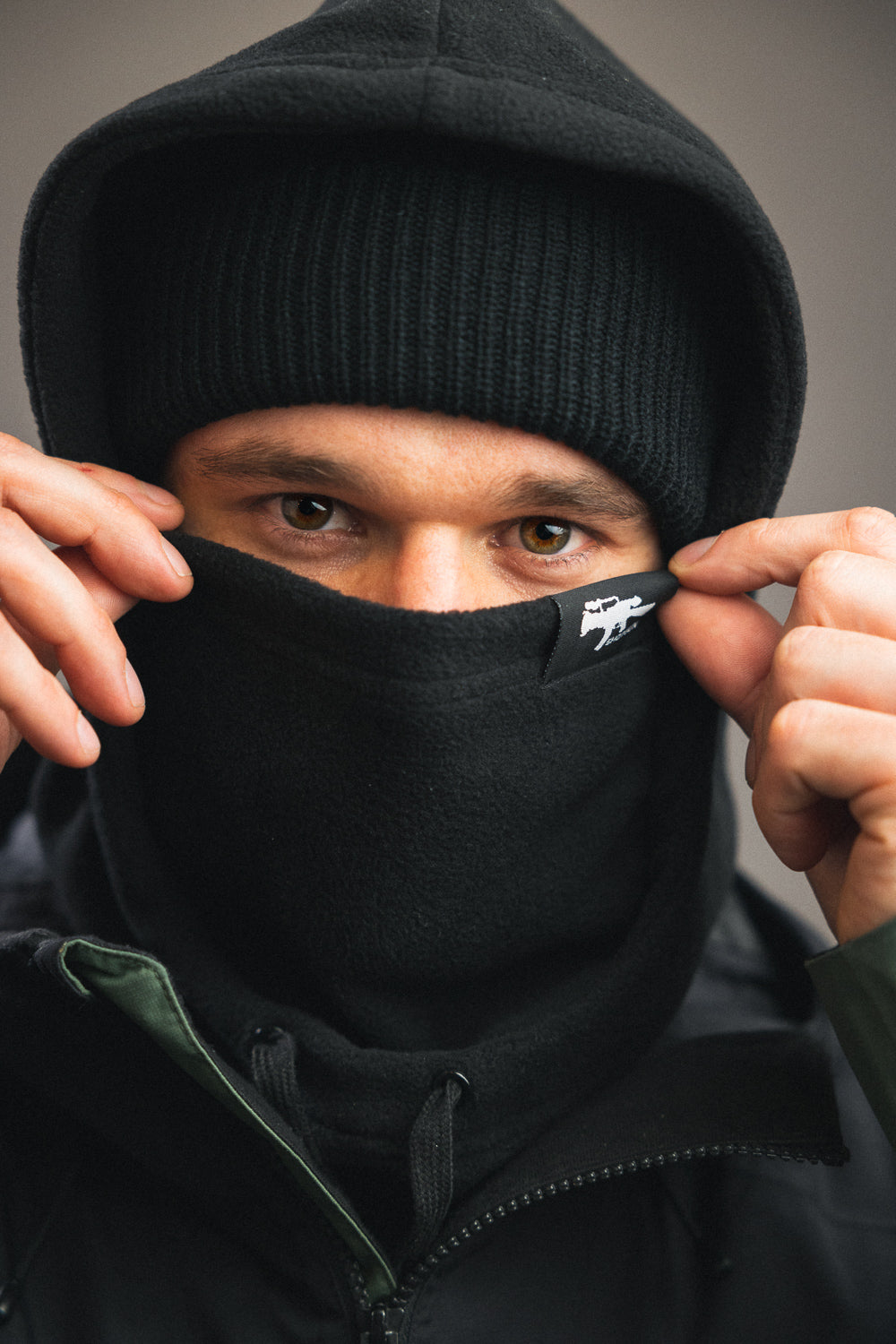 Cagoule polaire pour fusil de chasse | logo OG