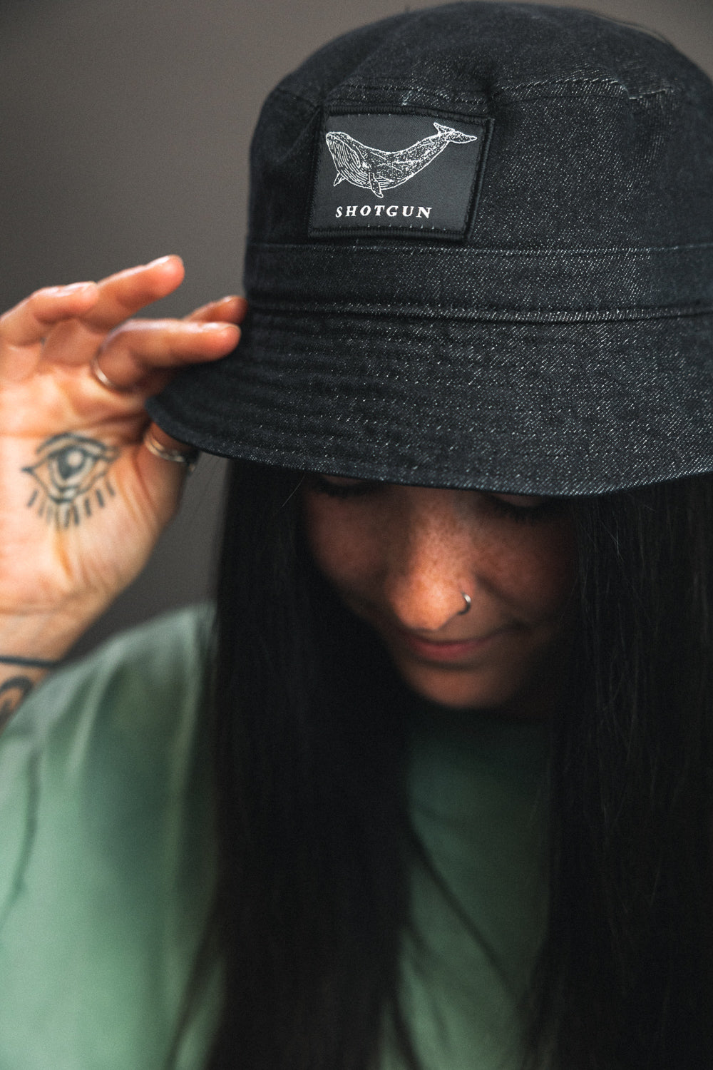 Shotgun Denim Bucket Hat | Wal