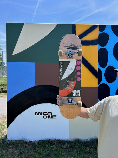 Shotgun Skateboard Deck | Nico Wern