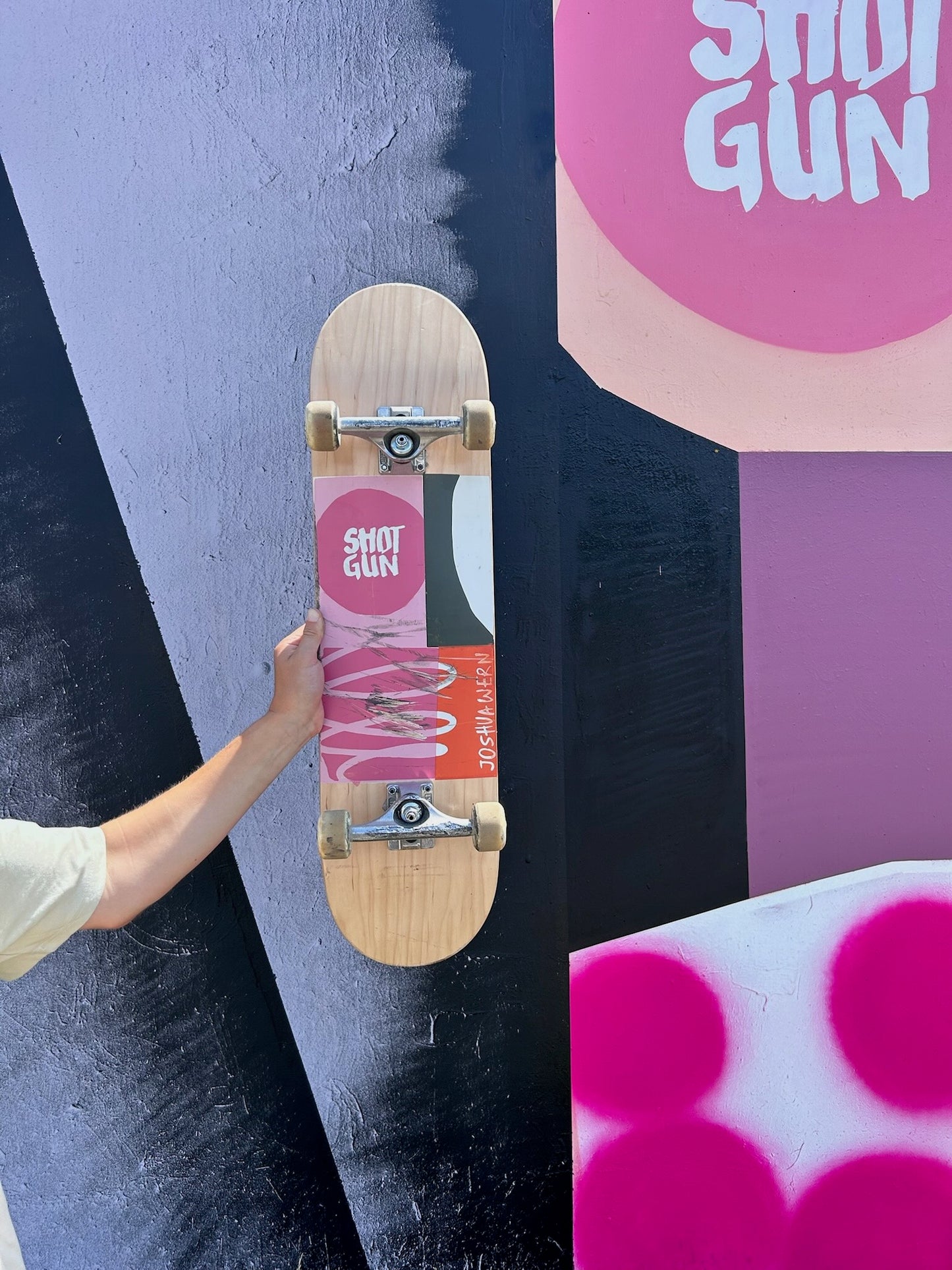 Shotgun Skateboard Deck | Joshua Wern