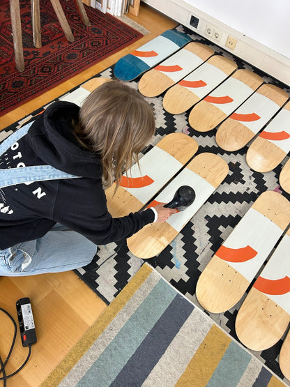 Shotgun Skateboard Deck | Nico Wern