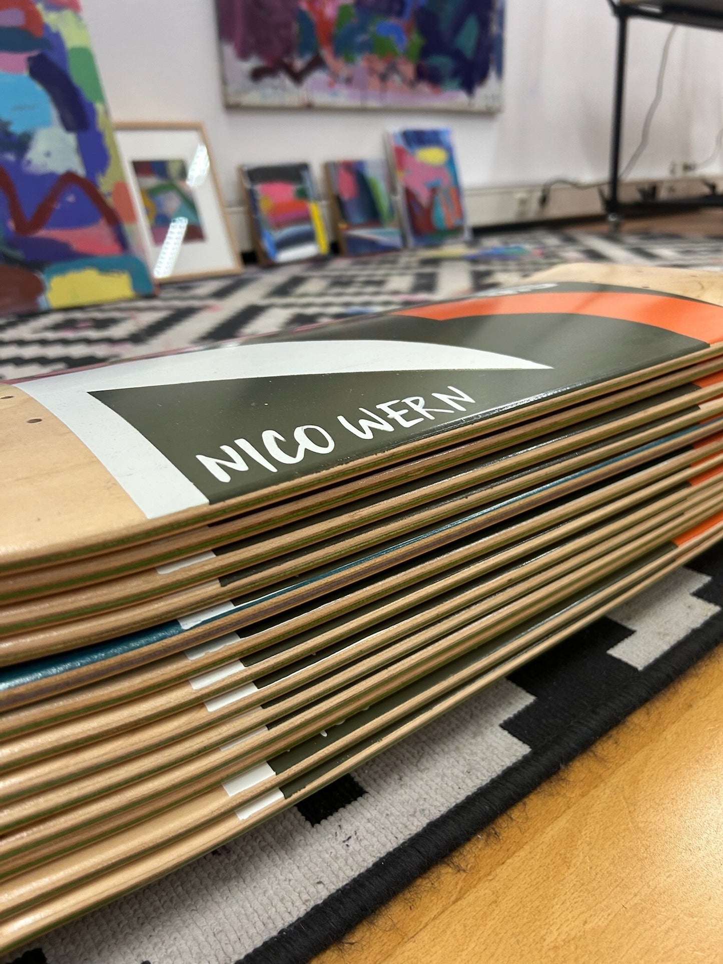 Shotgun Skateboard Deck | Nico Wern