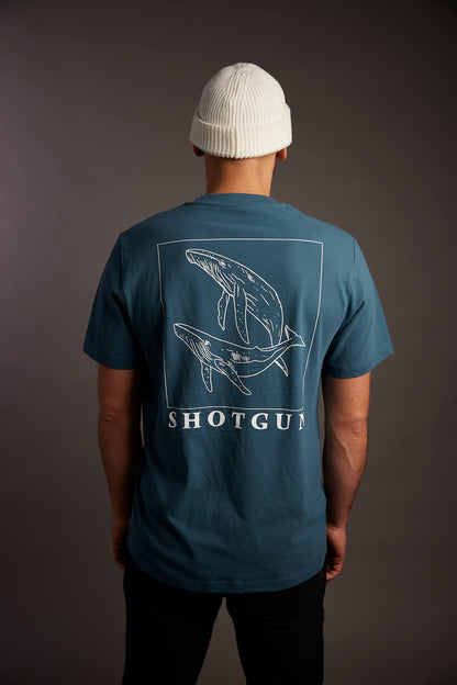 Shotgun T-Shirt | whales