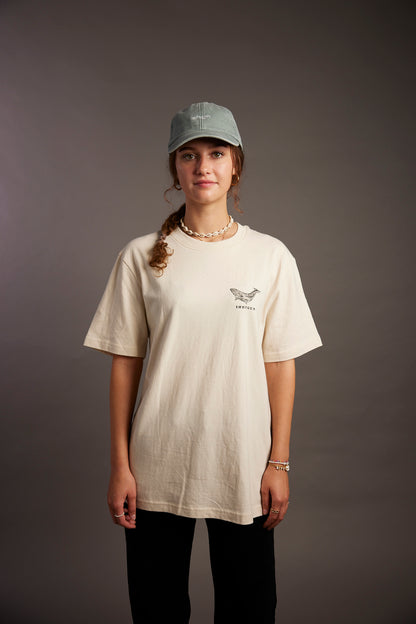 T-shirt ample de fusil de chasse unisexe | baleines