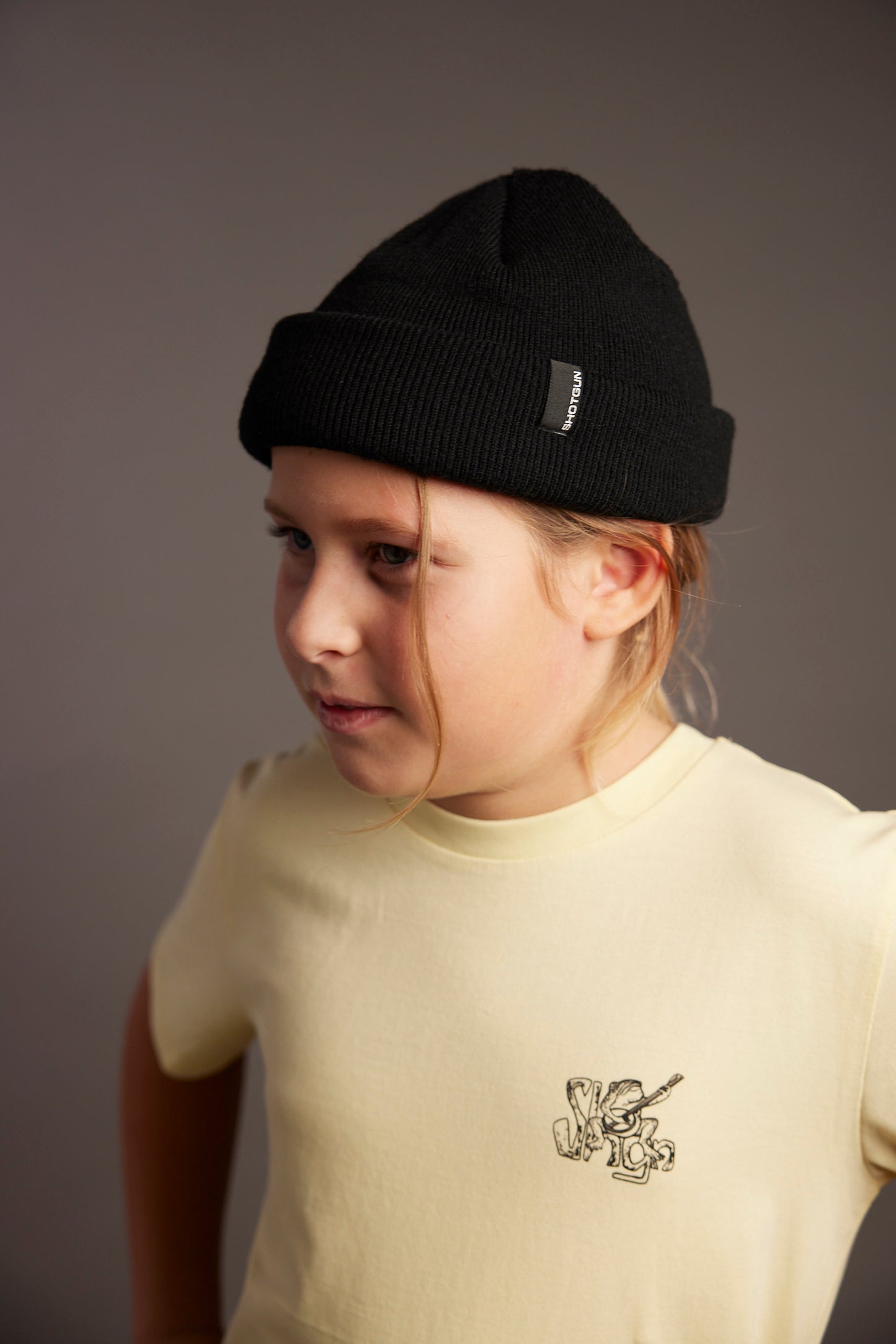 Bonnet de fusil de chasse court Fisher Kids| Mini-logo SG