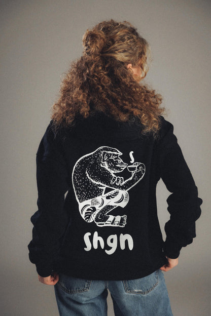 Sweat à capuche pour fusil de chasse | baleines