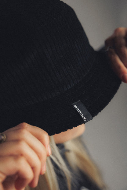 Chapeau de seau en denim de fusil de chasse | baleine