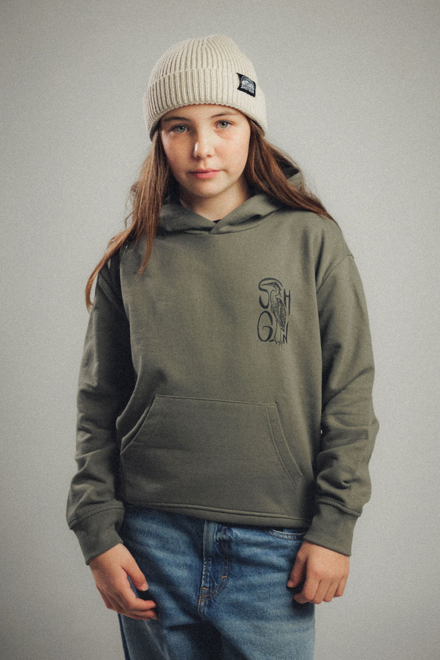 Shotgun Kids Hoodie | Sir Fish a Lot - flieder