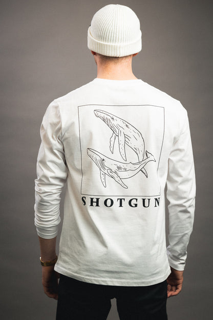 Shotgun Long Sleeve | whales