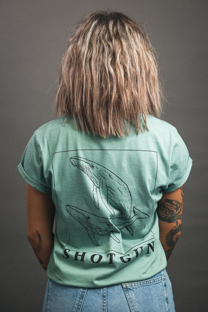 Shotgun T-Shirt Women | whales