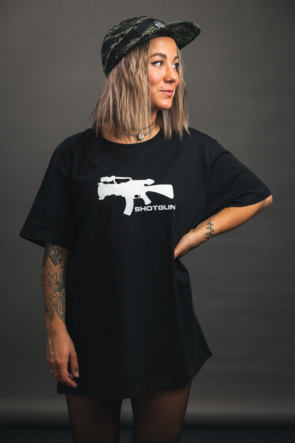 T-shirt de fusil de chasse unisexe | logo OG
